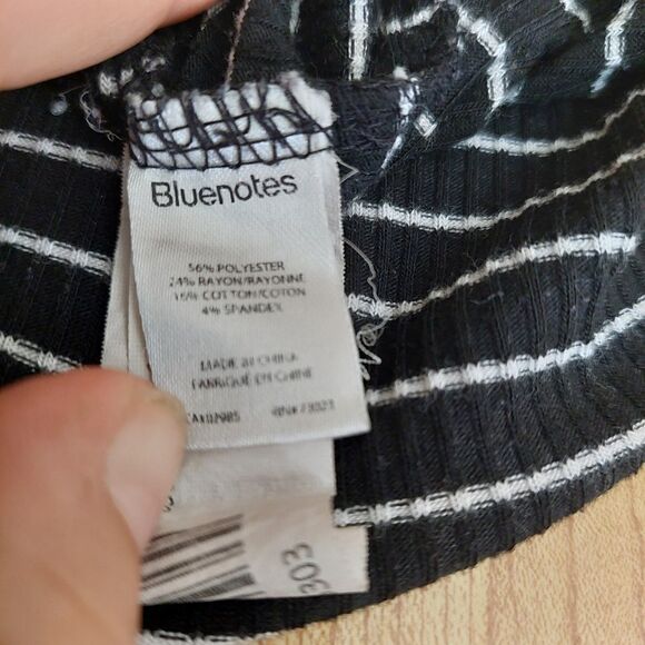 Sexy Black & White Striped Sleeveless Tank Dress - Picture 10 of 10